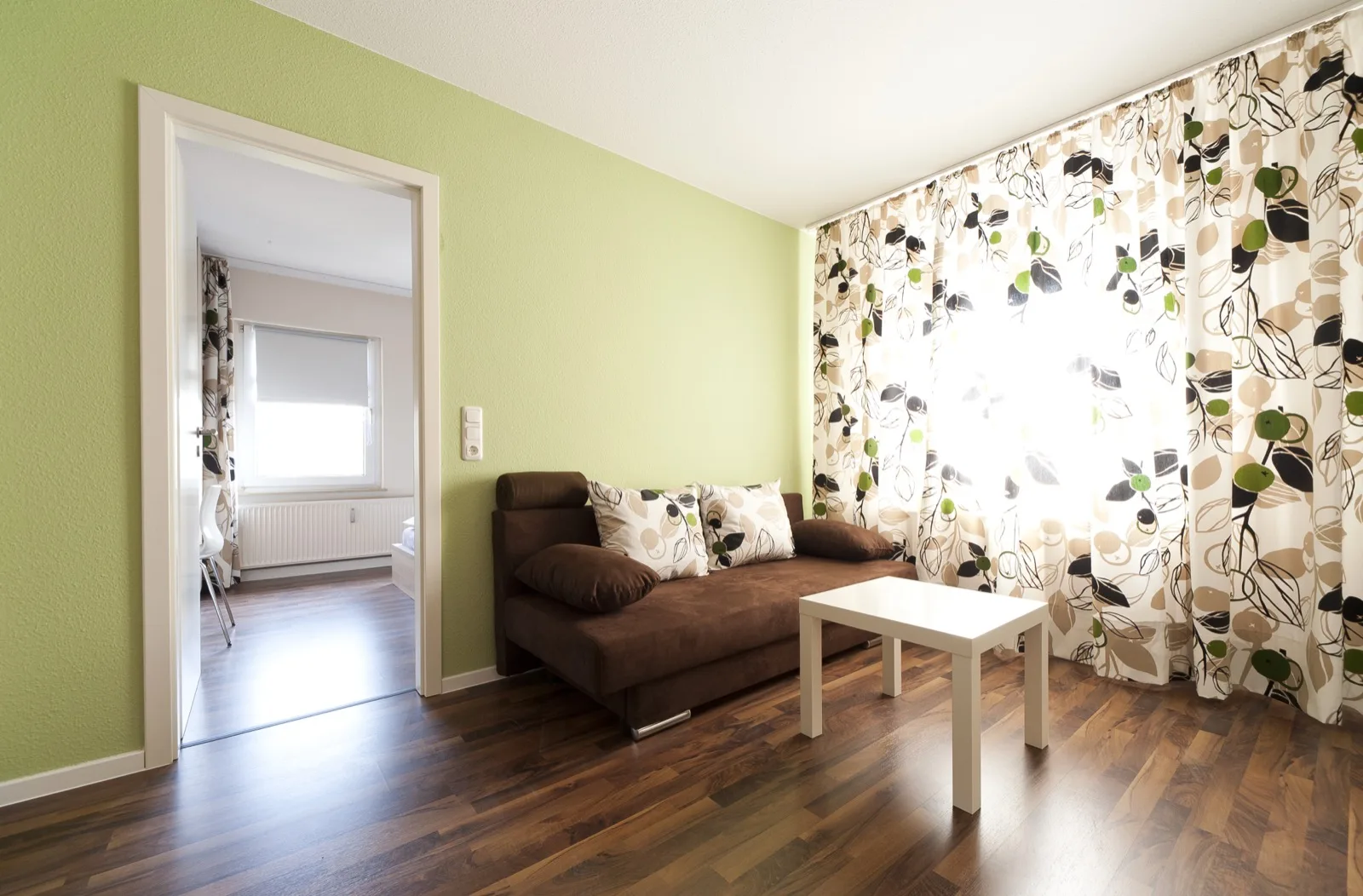 Apartment Grün — Innenansicht 1